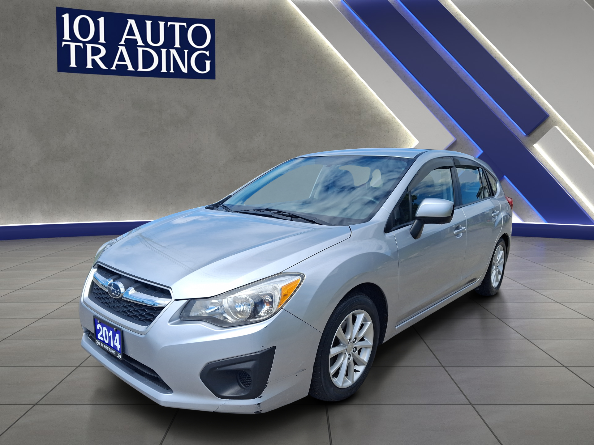 Silver 2014 Subaru Impreza Hatchback Automatic