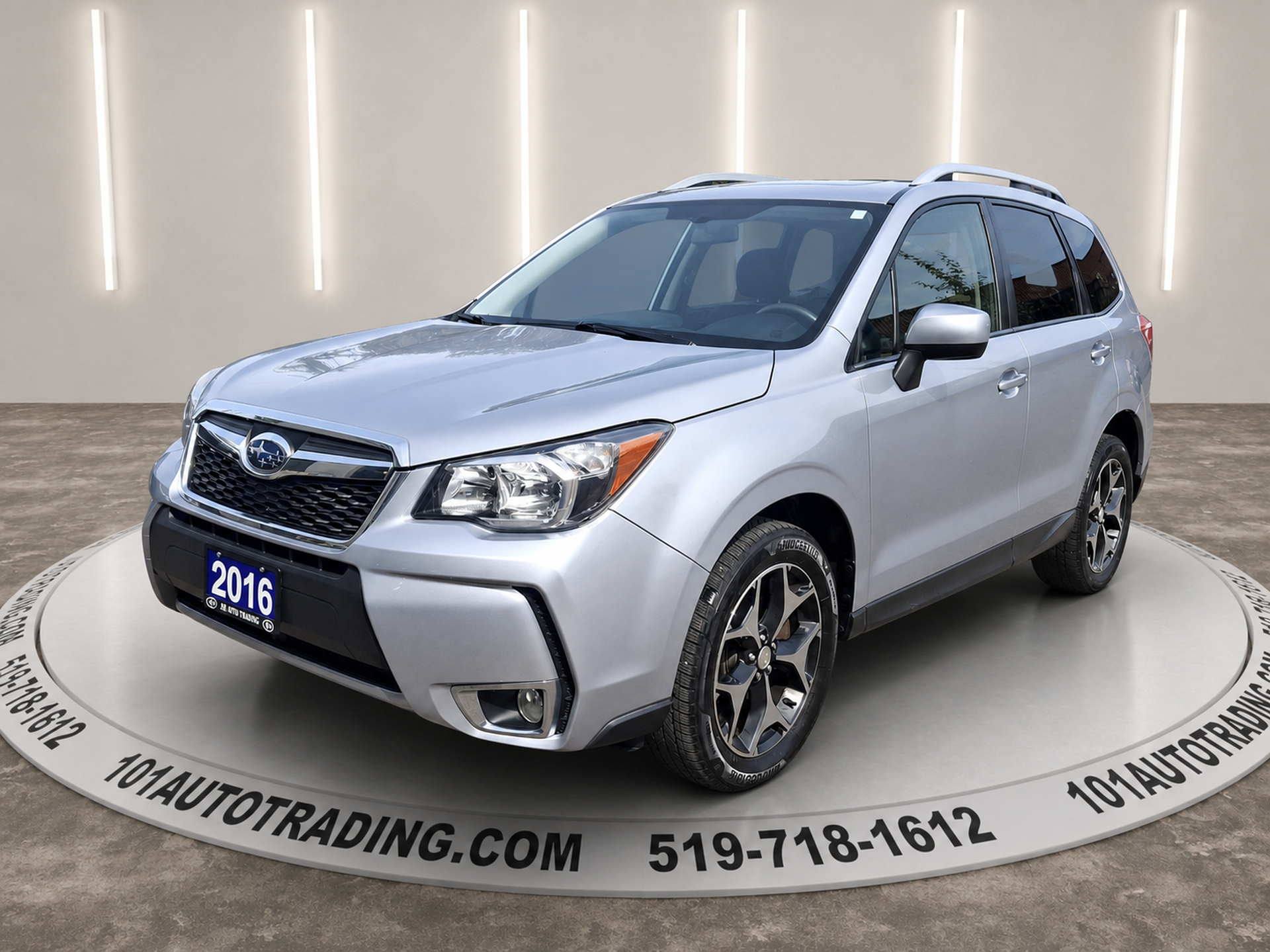 Silver 2016 Subaru Forester SUV / Crossover All-Wheel Drive Automatic