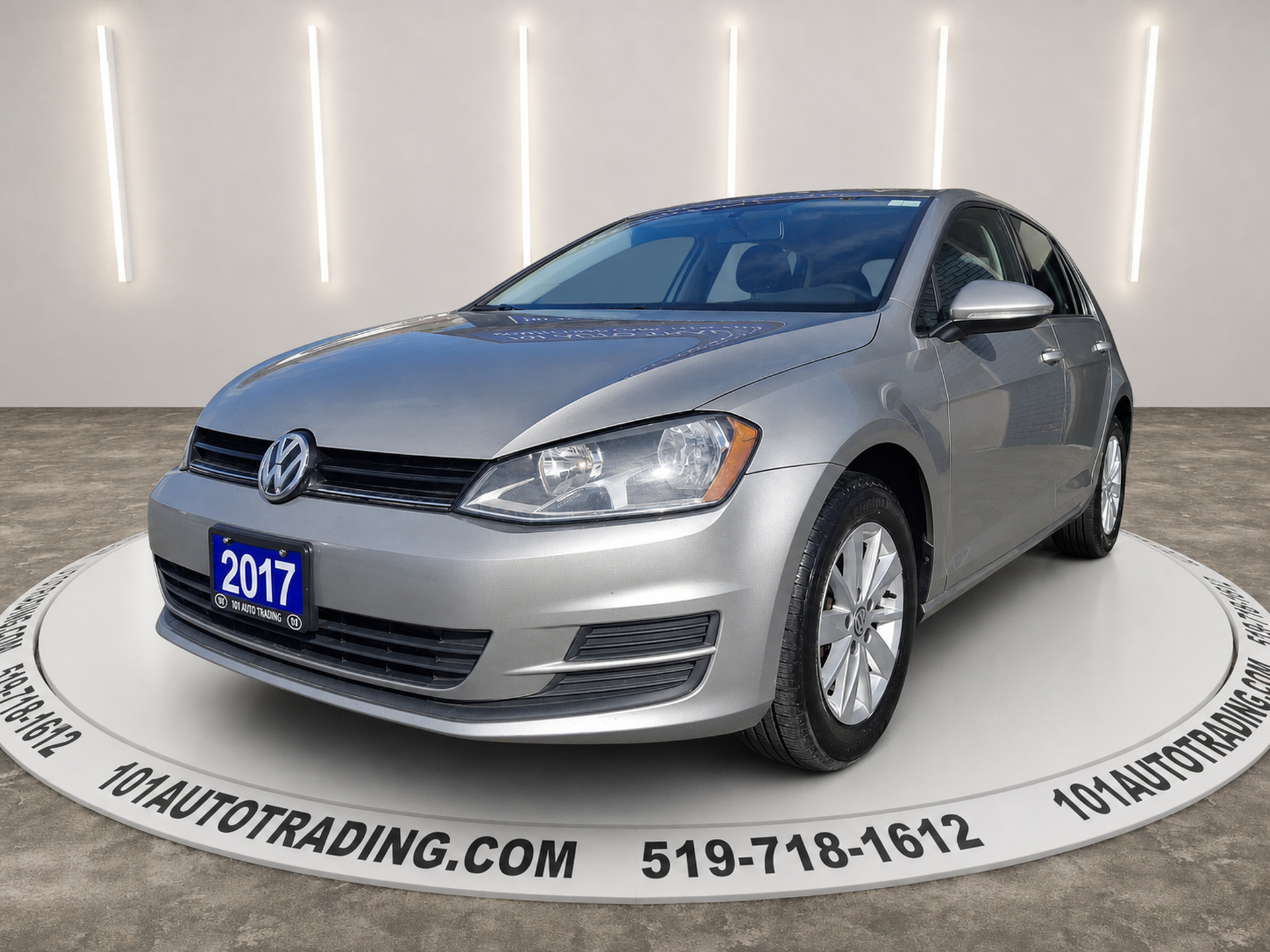 Silver 2017 Volkswagen Golf Hatchback Automatic